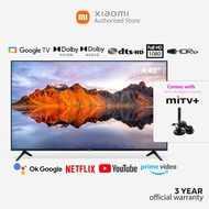 Xiaomi 43-Inch A Series Smart Google TV with Netflix Google Playstore Built In