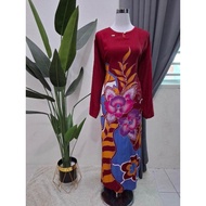 KAFTAN LENGAN PANJANG COTTON MATAHARI ( DADA 54 ) BY TERENGGANU