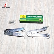 RUSH WIND RIGHTS 9 RUSH SALON HINGE/ 9 INCH RUSH FOLDING HINGE/