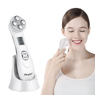 ❈℡CkeyiN RF EMS Facial Massager Face Skin Tightening Beauty Device for Wrinkle Removal Skin Tighteni
