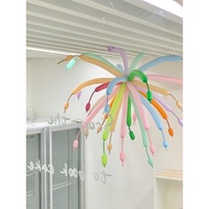Long Colorful Flower Balloon Birthday Party Dopamine Wedding Room Decoration New Room Decoration Atm