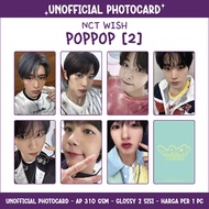 UNOFFICIAL PHOTOCARD NCT WISH - POPPOP [2]