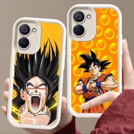 Case for VIVO Y27s Y28 Y36 Y17S Y03t Y18i Y03 Y18 Y27 Y28s Soft White E69 Dragon Ball Z