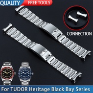 ~ Top Quality Accessories Bracelet for TUDOR Strap Heritage Black Bay Series Watch Band Solid Stainless Steel Belt Watchband 22mm