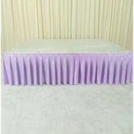 / TABLE DECORATION/ TABLE SKIRT Ruffled Table Skirt 60CM HEIGHT X 450CM LENGTH