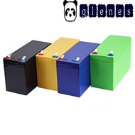 GLENES Battery Case Holder, Empty Box Nickel Strips Board Empty Box for 18650 Battery, 3x7 Holder Colorful ABC Plastic DIY Battery Pack Container DIY Battery Organizer