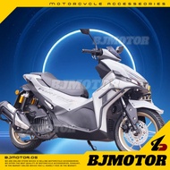 Qjmotor AX200S Crash Guard Body Exhaust Protector Motorcycle Carbon Steel Crash Bar AX200S Scooter