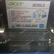 acer nitro 5 rtx 3050