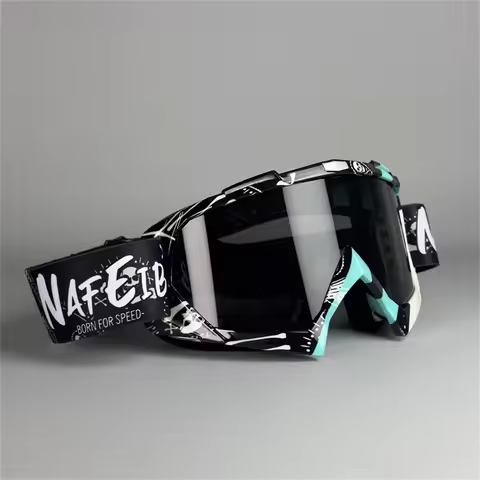 Latest Motorcycle Goggles for Men. Off-road Sunglasses. Safety Protection. MX Night Vision Helmet Vi
