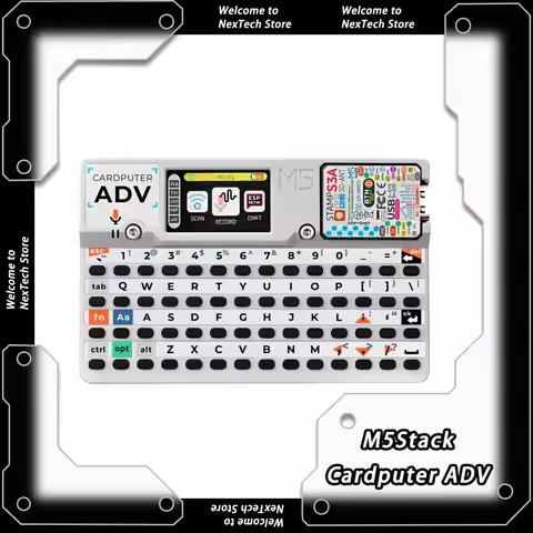 M5Stack Cardputer Adv Card Computer 56-key Programmable Development Board Stamp-S3A ESP32-S3FN8 ES83