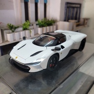 Ferrari Daytona SP3 1:22 scale metal model with VIP license plate