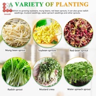 [Lovoski] Bean Sprouts Machine Home Use 3 Layers with 3 Seasonal Modes Seed Sprouter Bean Sprouts Ma