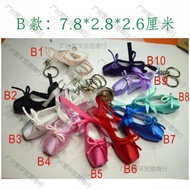 Dancing Shoes Ballet Shoes Casual Ballet Change Mini Wallet Keychain Fashion Skirt H3CP