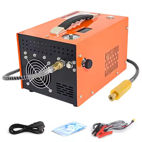 NUOGE AUTO-STOP AIR PUMP 4500PSI 300BAR High-pressure air compressor Easy to carry Short inflation t