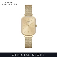 Daniel Wellington Quadro 20X26mm Unitone Gold - Watch for women - Womens watch - Fashion watch - DW Official - Authentic นาฬิกา ผู้หญิง นาฬิกา ข้อมือผญ
