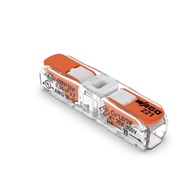 WAGO 221-2401 Inline Lever Wire Connector | Compact Terminal Block | 0.5 to 6 mm2 20–10 AWG