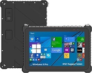 10.1 Inch IP67 Rugged Tablet (N5100 8GB+256GB) Windows 11 Pro Waterproof Industrial Tablet PC, Finge
