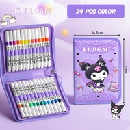 SKM Acrylic Marker Pen Set With Sanrio Kuromi Marker Pen Bag HMS235 Pen Marker