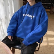 S - XXXXXL(6XL) Hoodie Jumbo Bigsize Jacket Hoodie WARMUP Fleece Korean Style Women Men Oversize Ulz