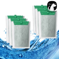 [LLY] 6Pcs Filter Cartridge Effective Aquarium Filter Cartridge Set Aquatic Plant Health Filter for ReptoFilter Medium Filter