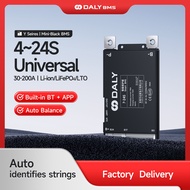 DALY Smart BMS Bluetooth Built-in  30A–200A  4S–8S  7S-24S  Li-ion / LiFePO4 / LTO Battery  Multiple