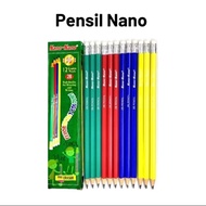 Pencil 2B 12pcs | Pencil 2B Nano | Pencil 2B Sharpener + Stip