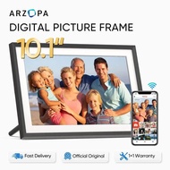Arzopa WiFi Digital Photo Frame 10.1 Inch IPS Head Screen Electronic Photo Frame, 32GB Frameo Digita