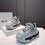Year Mesh Heightening Lightweight Tire Thick-Soled Mesh All-Match Daddy Shoes Small Heightening Casu