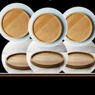 Edge line Wooden coaster 16 x 1 Cm Unique Wooden coffee coaster