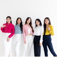 HERFIT jihyo blazer top/ cotton blazer woman