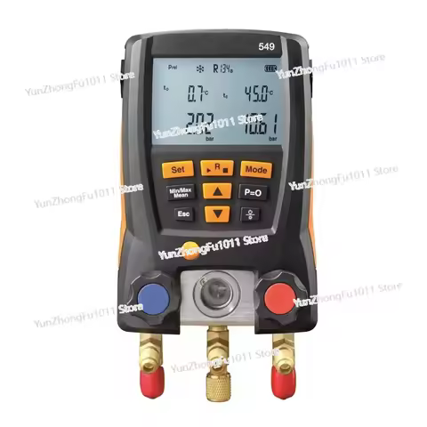Testo 549 Digital Manifold Gauge 2 Valves System