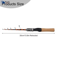 [ANGELA]Portable Telescopic Casting and Spinner Fishing Rods UL Horse Mouth Rod 4-10lb