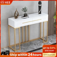 Nordic Modern Slim Narrow Console Table Minimalist Home Foyer Storage Table Long and Narrow Table【KE