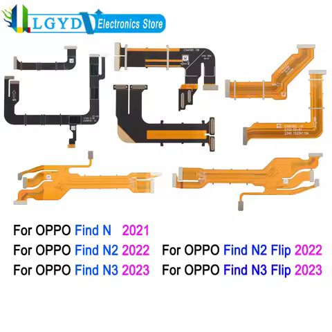 1 Pair Spin Axis Flex Cable For OPPO Find N 2021 / Find N2 2022 / Find N3 2023, Hinge Cable For OPPO