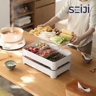 SEIJIMinimalist Food Snack Container Serving Tray TS Divider Event