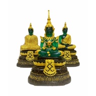 Phra Kaew玉佛 玉佛 夏季、雨季、冬季 1套3尊