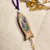 【玄明手作/金魚吊墜平安符】繁花如夢