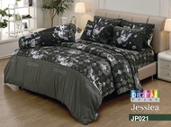 jessica ชุดผ้าปูที่นอน 3.5ฟุต/5ฟุต/6ฟุต และทั้งชุด kuromi คุโรมิ JP021 Micro Digital Print