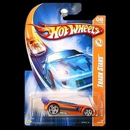 Hot Wheels Orange Battle Spec Car 2008 Track Stars with OH5SPs #108 for Kids Aged 3 and Up