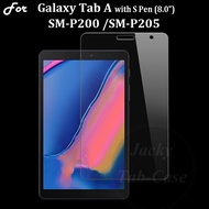 Tempered Glass For Samsung Galaxy Tab A 8.0 &amp; S Pen (2019) SM-P200 SM-P205 Screen Protector Protective Film For Samsung TabA With S Pen 8.0-inch P200 P205 Screen Film Guard