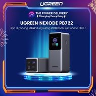 Pin sạc dự phòng UGREEN Nexode PB722 200W dung lượng 25000mah 2C1A hổ trợ sạc nhanh UFC/ PD/ PPS/ QC