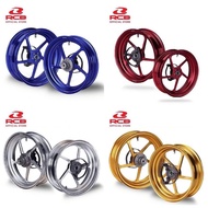 Racing Boy RCB Forged Rim FG506 FG 506 For Yamaha R25 3.5/5.0*17 6 Spoke 6 Kaki / 6 legs Orange Red 