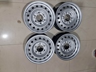 ล้อกระทะ ขอบ15 กว้าง 6.5นิ้ว6รู139 ISUZU Nissan Big-M Forntier (ราคารวม4ล้อ)เก็บเงินปลายทาง As the P
