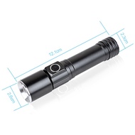 SENTER ANTI AIR Taffware Senter LED Mini Waterproof Magnet - Black