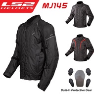LS2 Original Motorcycle Jacket Winter Warm LS2 SEPANG Motocross Riding Jacket Men Women CE Anti-fall