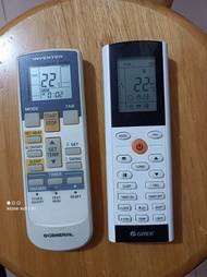 General 珍寶& GREE 格力冷氣遙控器