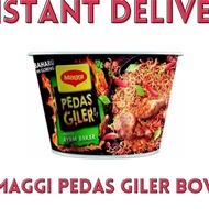 INSTANT DELIVERY - 93G MAGGI® PEDAS GILER AYAM BAKAR BOWL / MI SEGERA PEDAS GILER AYAM BAKAR MAGGI®