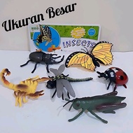Insect World Jumbo Educational Toys, 6 pcs - Large World Animal