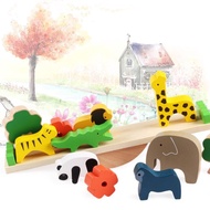 SG Seller | Dinosaurs Wooden Stacking Toys | Educational Toys | Wooden Animal Toys | Animal