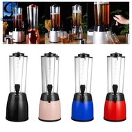 Gazechimp Beer Beverage Dispenser, Beer Dispenser, 2.5L, Ice Cold Table Top, Easy to Clean, Beer Tow